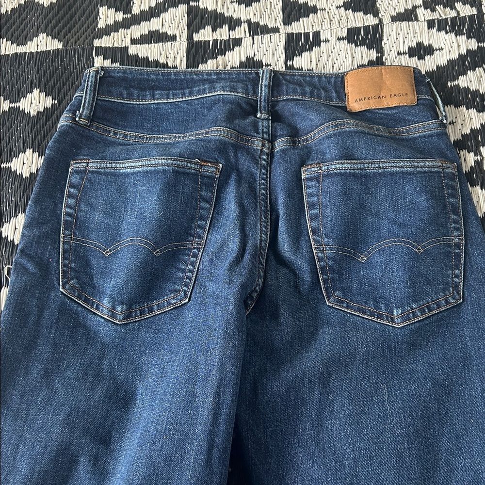 American Eagle Outfitters Dark Blue Jeans - Picture 5 of 7